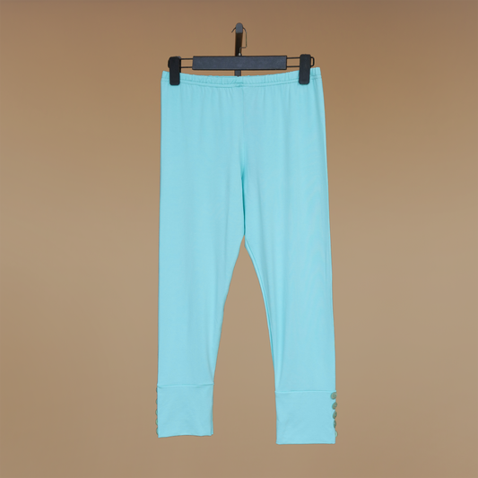 Streamlined Stitch & Button  Style Trouser