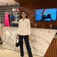 White Fitted Dress Jacket