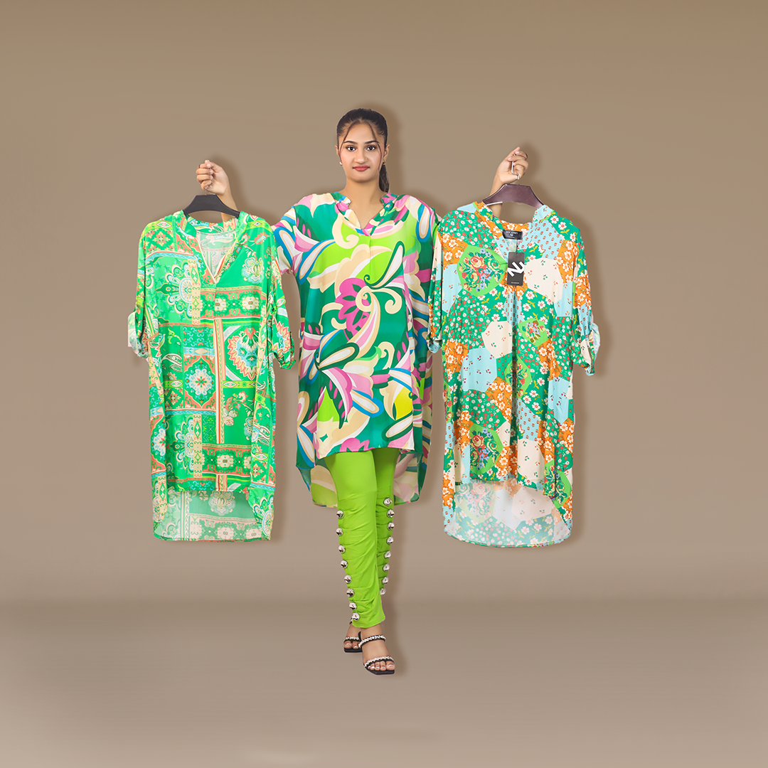 RainbowWaves Elegance Tunic