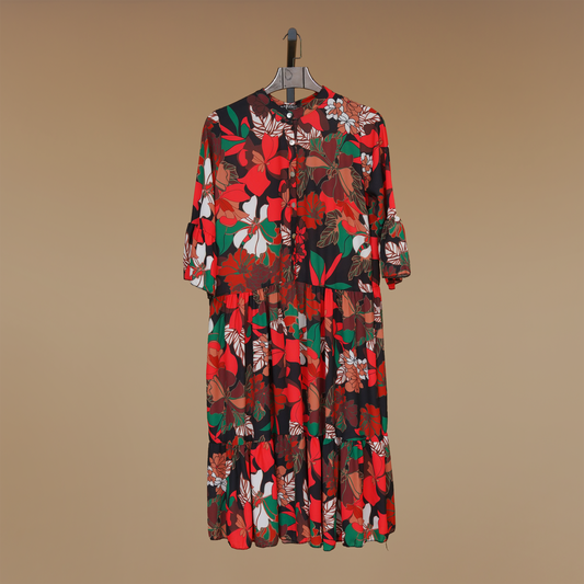 Floral day dress  -  Floral Fusion Top