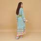 Heavenly Swirls Flared Frock