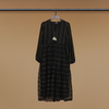 Day dress round neck- Two-Tone Neckline Charm