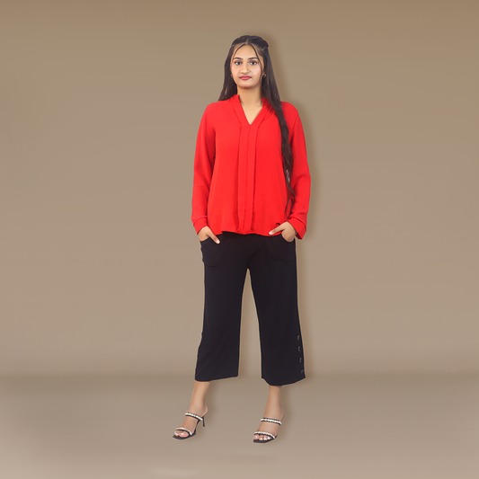 Top Refined V-Neck Essence Top