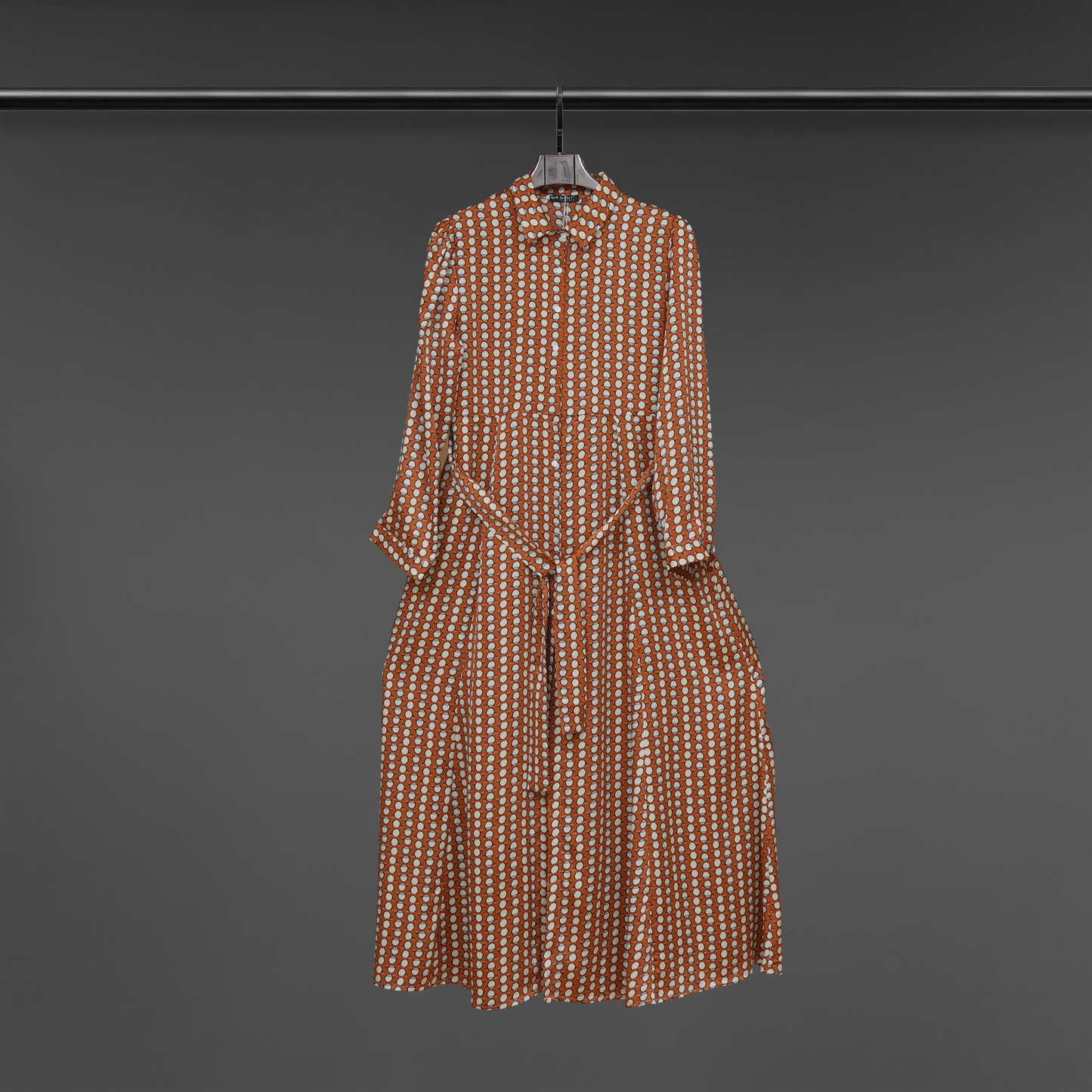 Printed doated dress - Patterned Enigma Dress