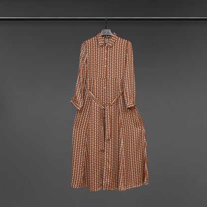 Printed doated dress - Patterned Enigma Dress