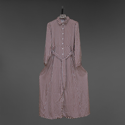 Printed doated dress - Patterned Enigma Dress