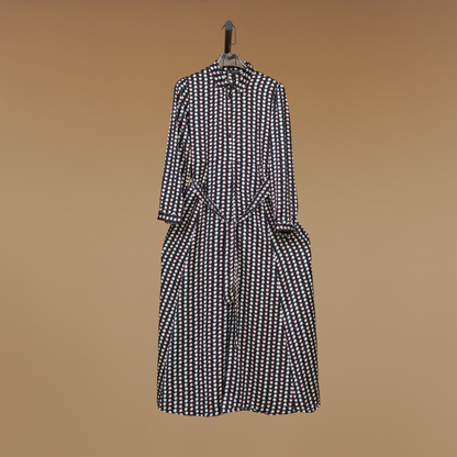 Printed doated dress - Patterned Enigma Dress