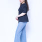 Wide Leg Floral Rhinestone Jeans | New Jersey by Germany