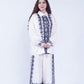 Printed Button-Down Blouse with Loose Trouser | New Jersey by Germany