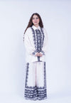 Printed Button-Down Blouse with Loose Trouser | New Jersey by Germany