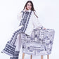 Printed Button-Down Blouse with Loose Trouser | New Jersey by Germany