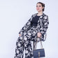 Floral Blazer with Charlotte Pant Set in Black Jacquard | New Jersey by Germany