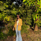 TEXTURED STRIPE OVERSIZED SHIRT