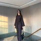 Bow Elegance 2-Piece Pajama Suit
