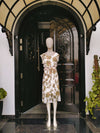 NJ FLORAL SHORT PLATED MAXI