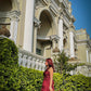 Elegance Bold Sleeveless Long-Length Dress