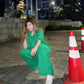 Neck Crop Top Outfits Baggy Pants Sets