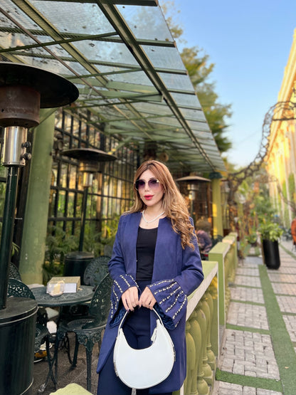 Luxe Grace Embellished Elegance Top