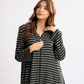 Grace Fusion Zip Stripe Elegance