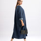 Denim-Inspired Winter Dress