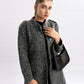 Chic Combo Print Coat