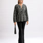 Classic Print Full Sleeve Coat