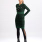 Elegant Buttoned Fitted Dress