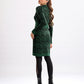 Elegant Buttoned Fitted Dress