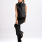 Sleek Black Puffer Vest