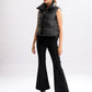 Sleek Black Puffer Vest