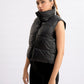 Sleek Black Puffer Vest