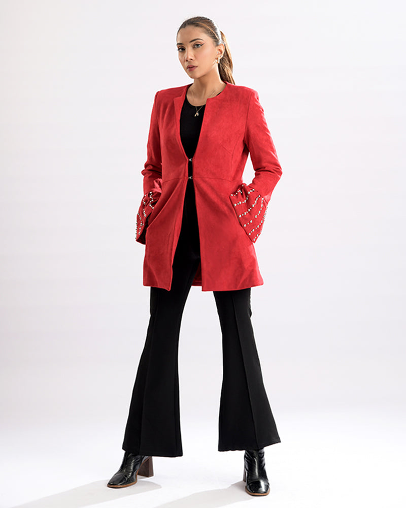 Luxe Grace Embellished Elegance Top