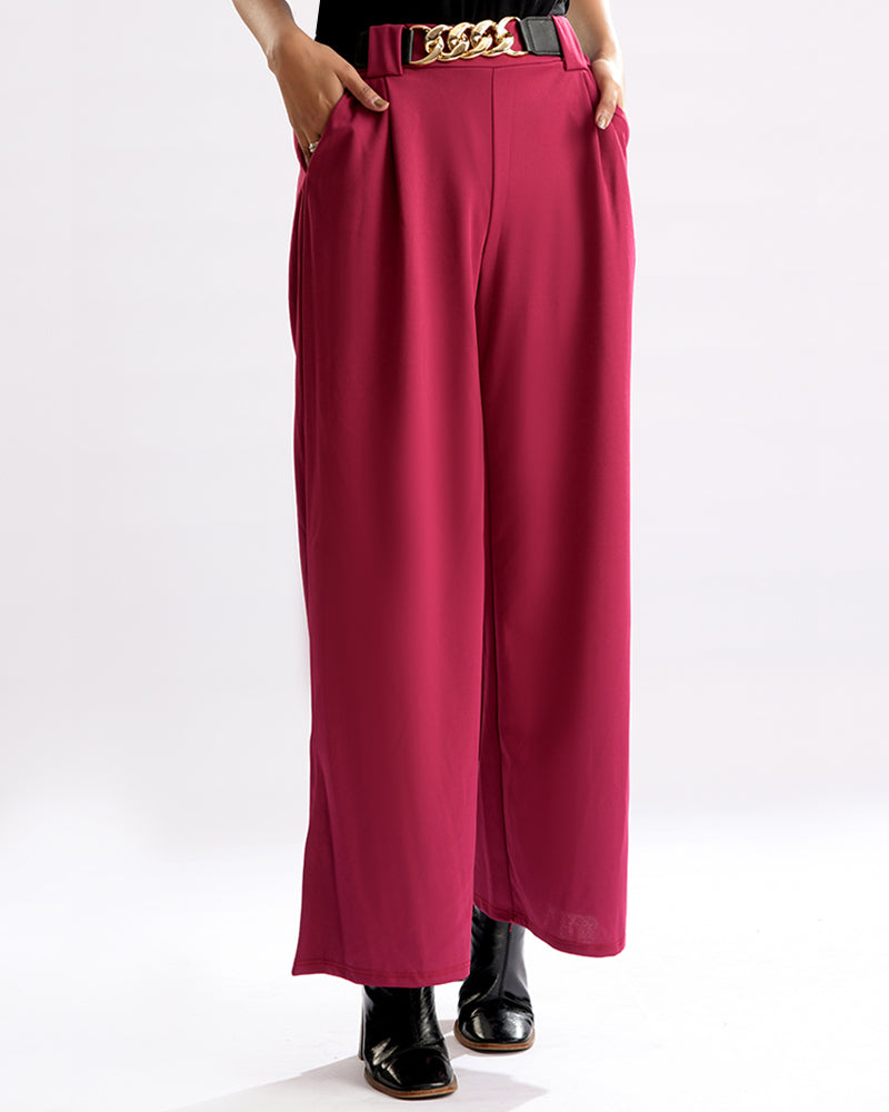 Chic Comfort Straight Leg Trouser