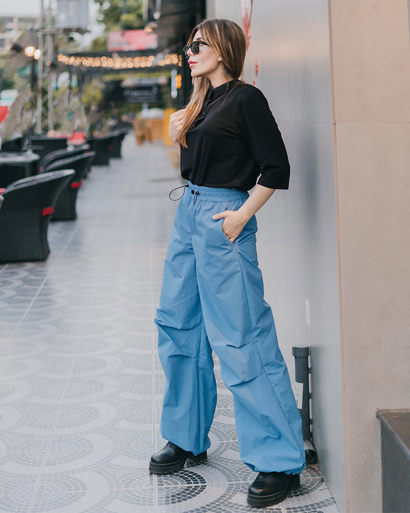 Pocket Baggy Tech Pant Trouser